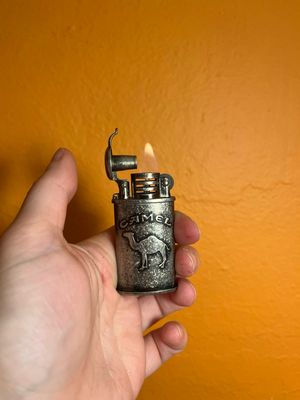 1990s Camel Lidded Lighter