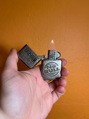 Winston No Bull Traditional Flip Top Lighter