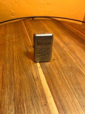 Winston No Bull Traditional Flip Top Lighter