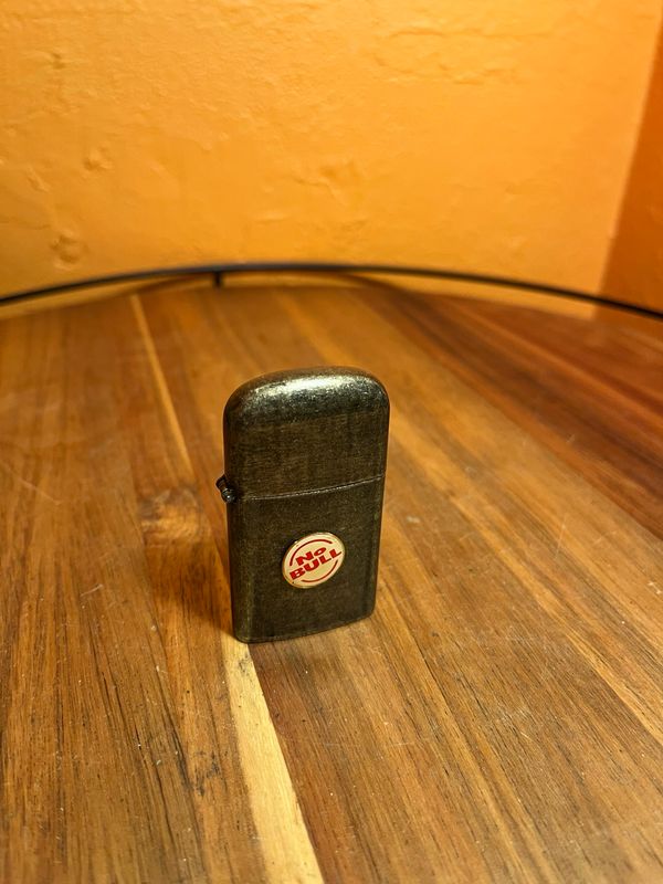Winston No Bull Prototype Flip Top Lighter