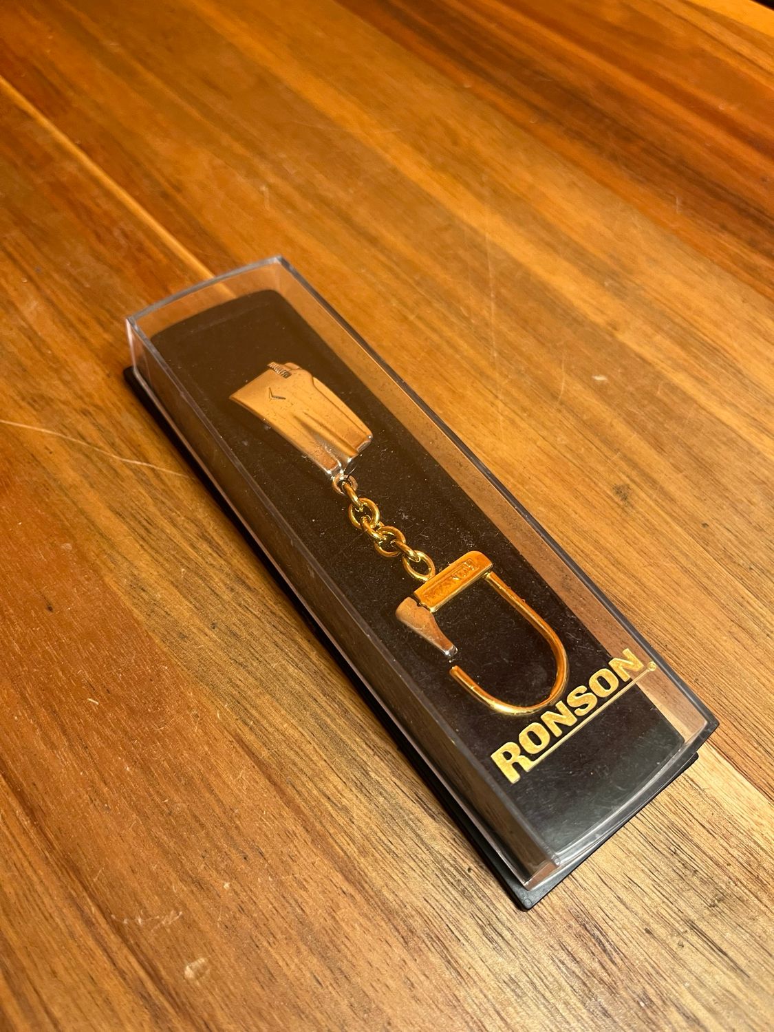 Ronson Butane Keychain Lighter