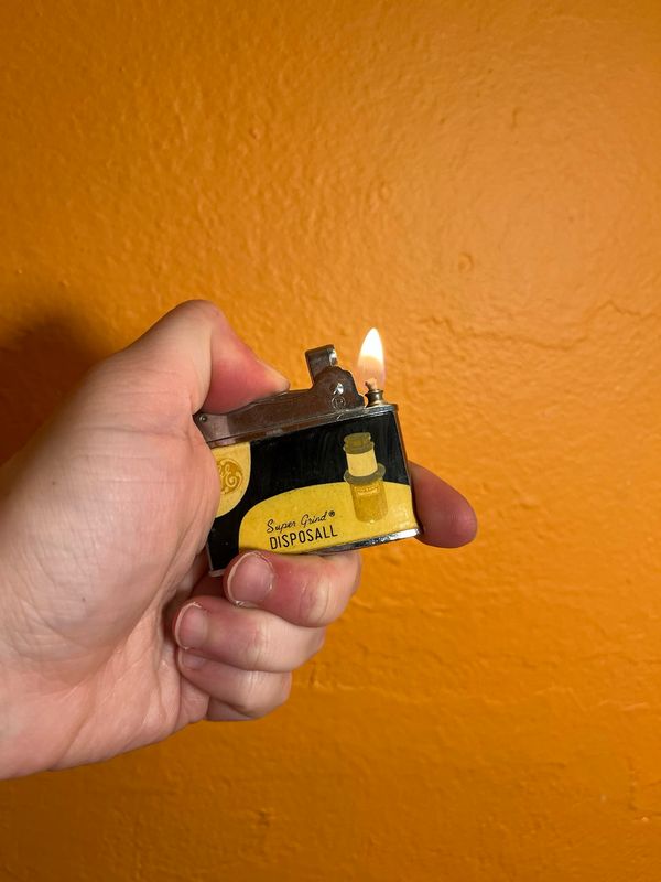 GE General Electric Flat Lighter