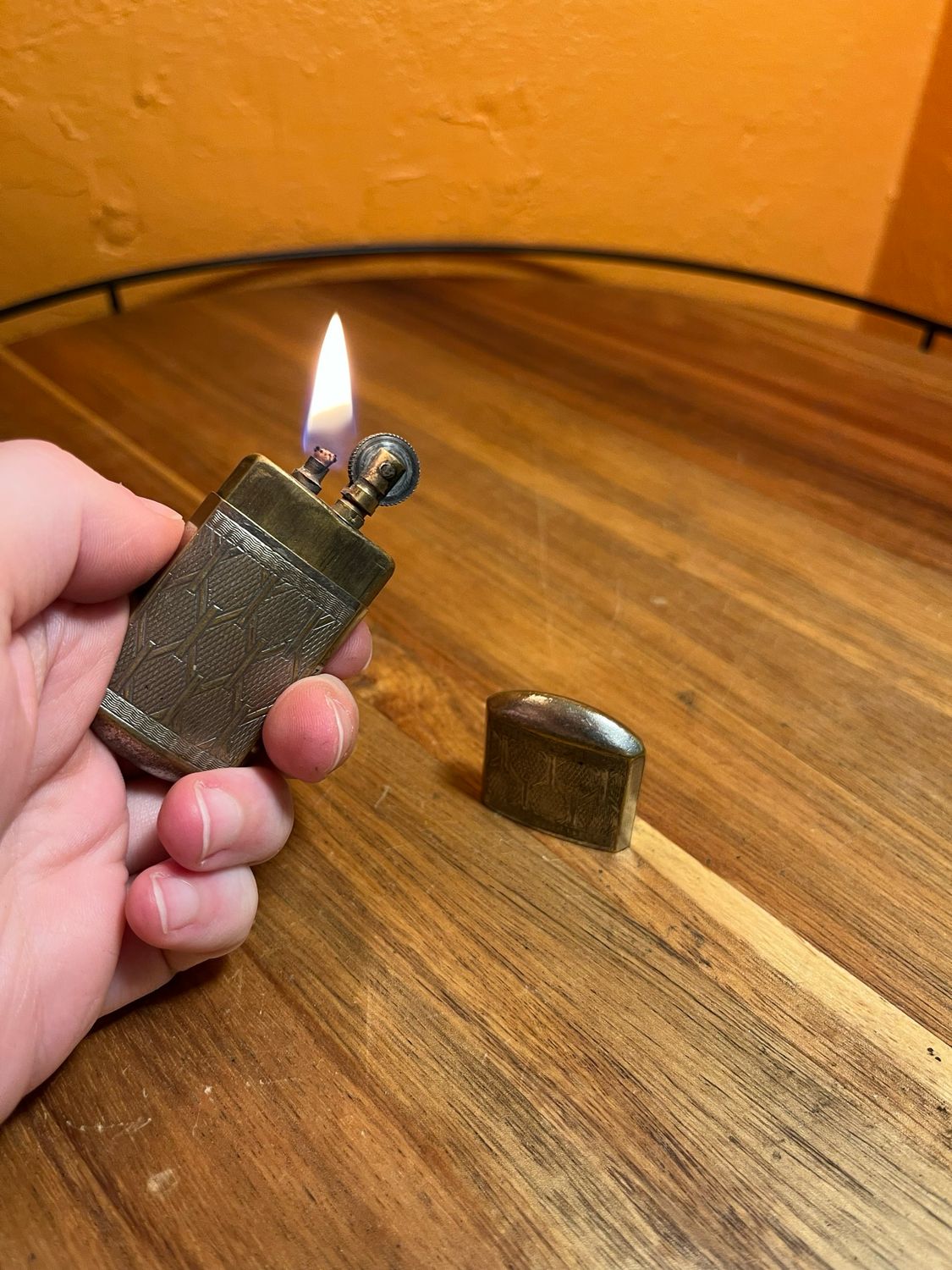 Cyclone Trench Style Capsule Lighter
