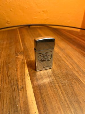 1973 GDF Consulting Engineers Altoona PA Zippo Slim Lighter
