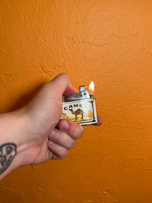 Camel Flat Lighter (Assorted)
