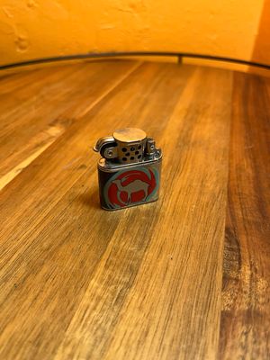 1990s Purple Camel Keychain Lighter