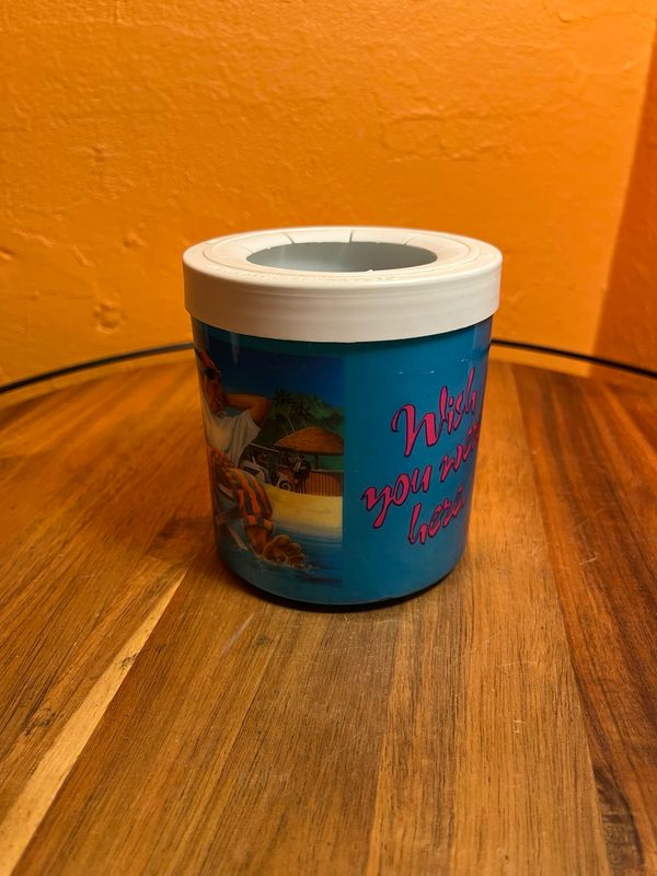 1990s Club Camel Wish You Were Here Drink Cooler