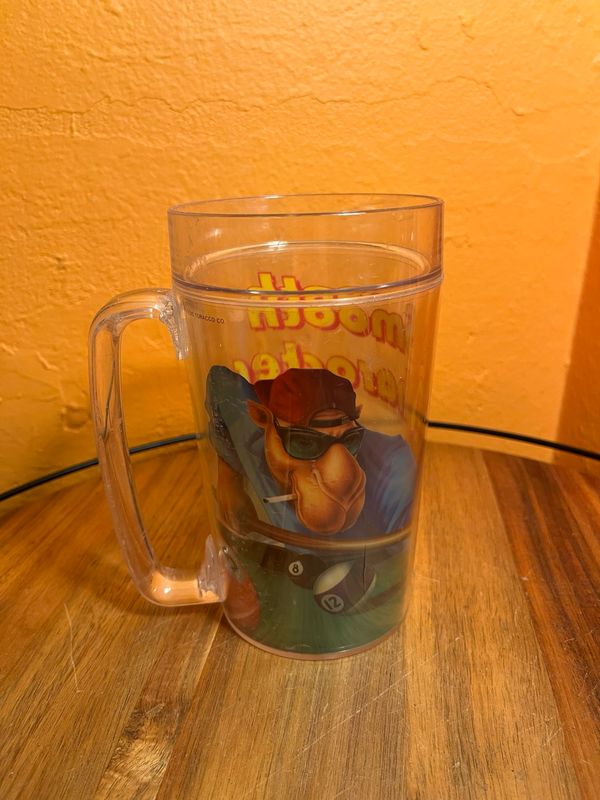 1990s Camel Smooth Character Billiards Plastic Beer Stein