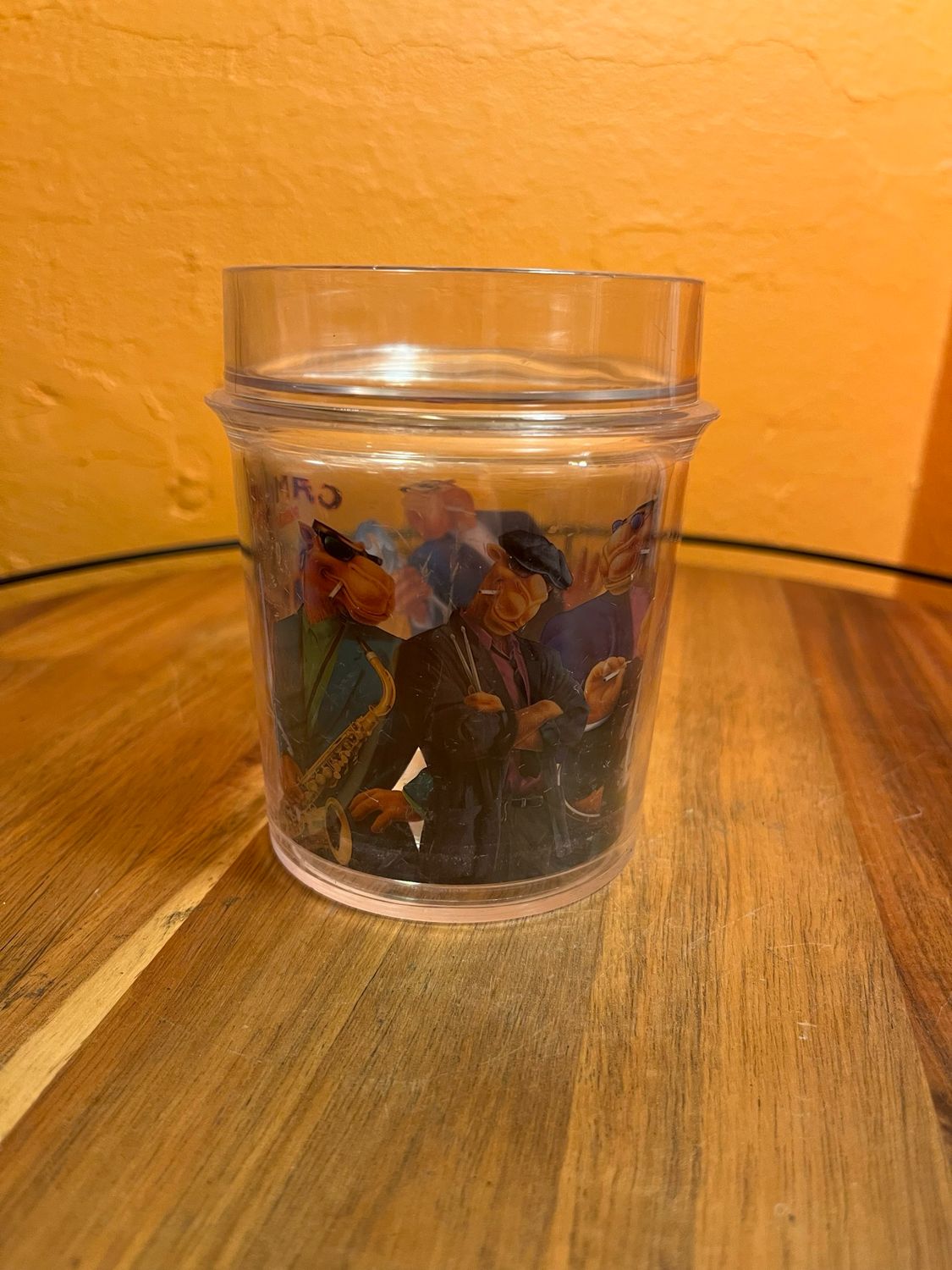 1990s Camel Hard Pack Plastic Whiskey Glass