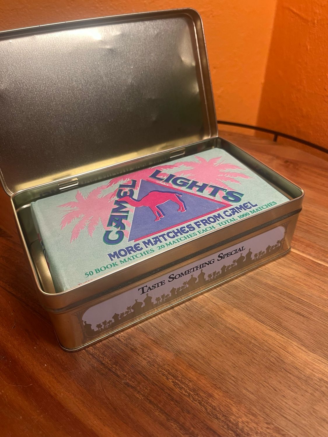 1990s Camel Special Lights Matches Tin