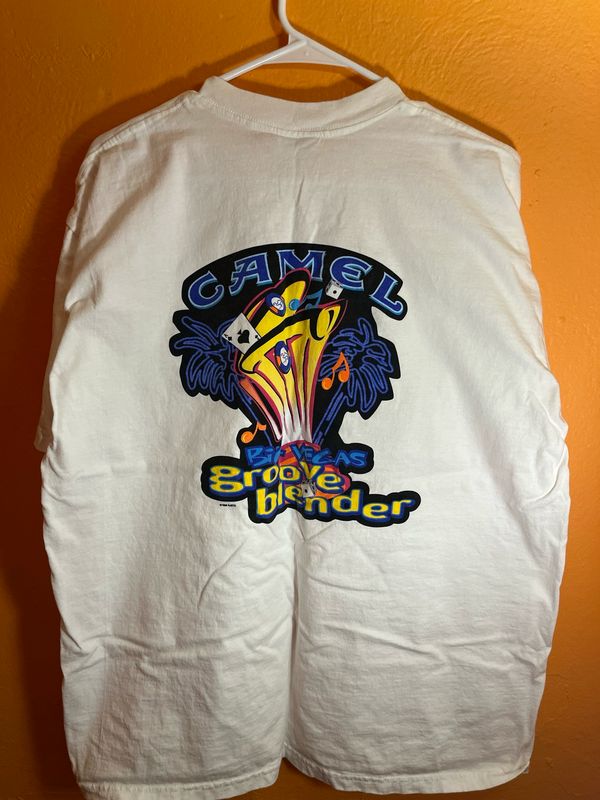 1990s Camel Big Vegas Groove Blender XL Tshirt