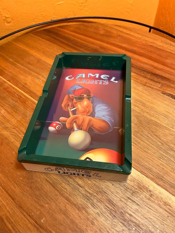 Camel Lights Billiards Ashtray