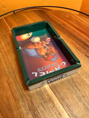 Camel Lights Billiards Ashtray