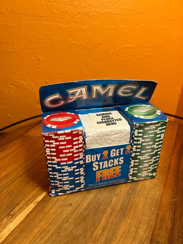 1990s Camel Poker Chip Set