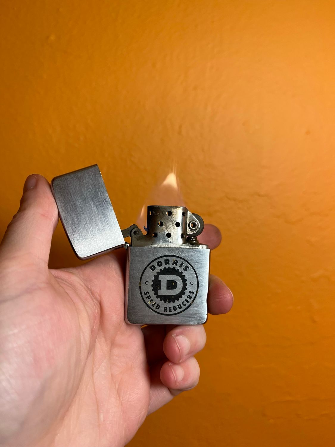 1958 Dorris Speed Reducers Zippo Lighter