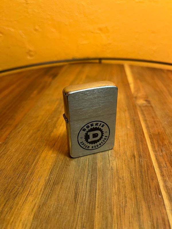 1958 Dorris Speed Reducers Zippo Lighter