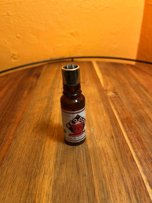 Red Dog Bottle Disposable Lighter