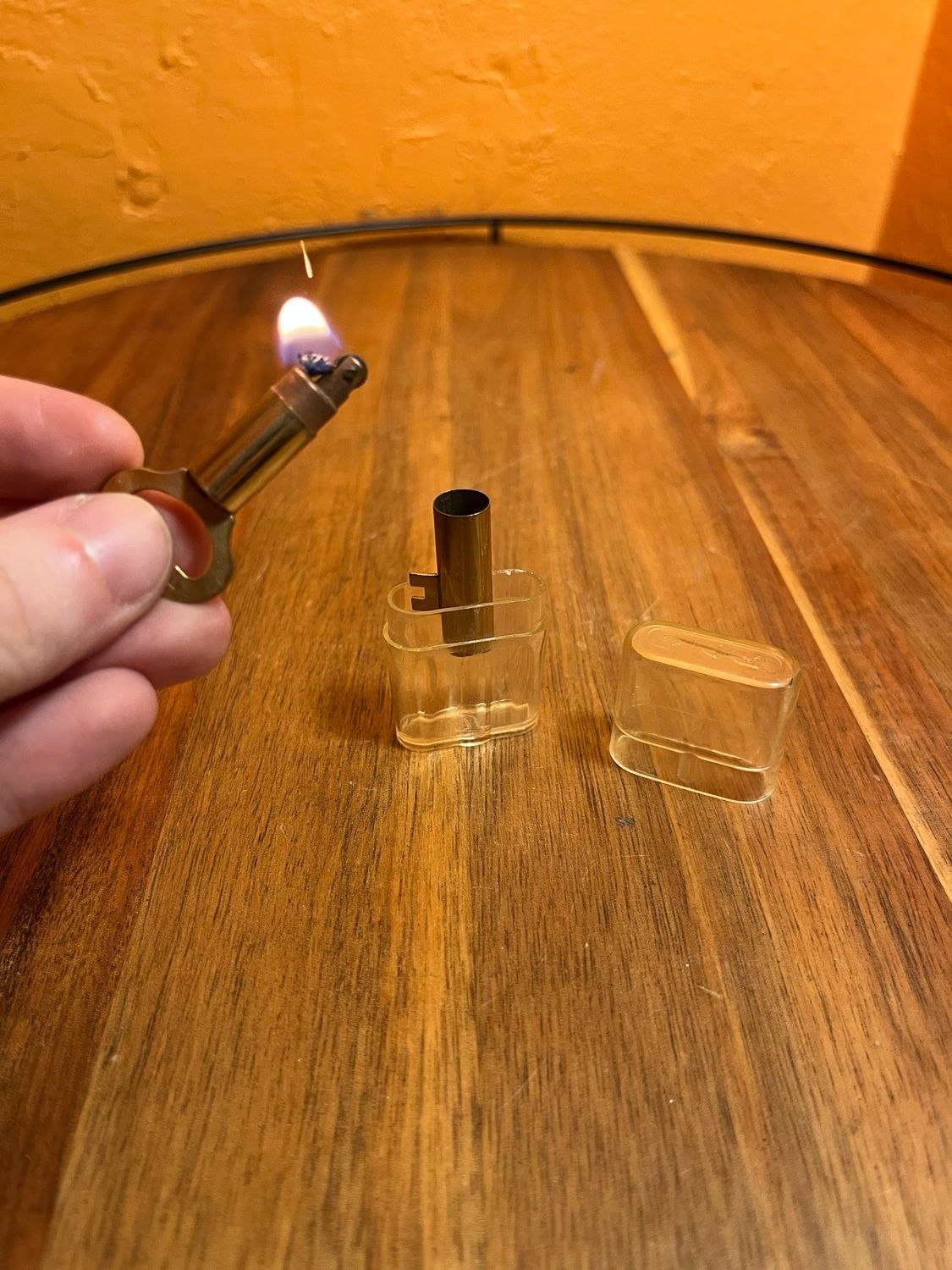 Golden Plane Key Capsule Lighter