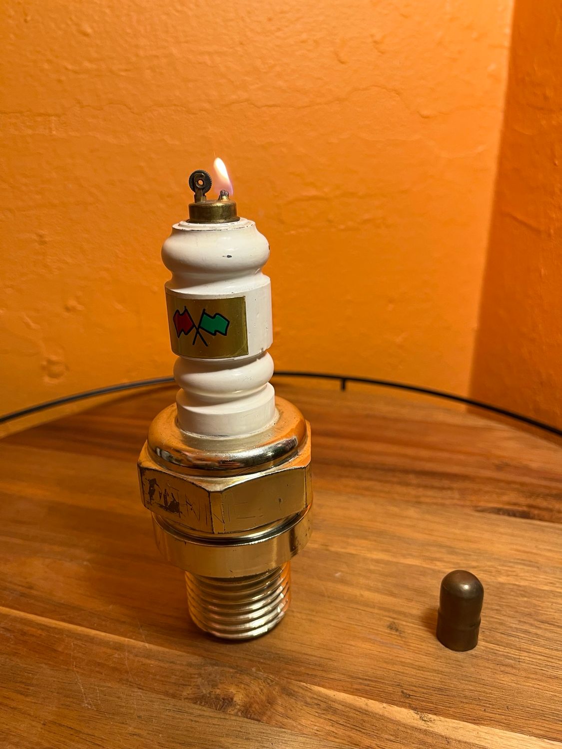 Personalized ‘Dani’ Spark Plug Racing Table Lighter