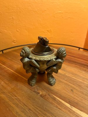 Italian Harpies Tripod Table Lighter