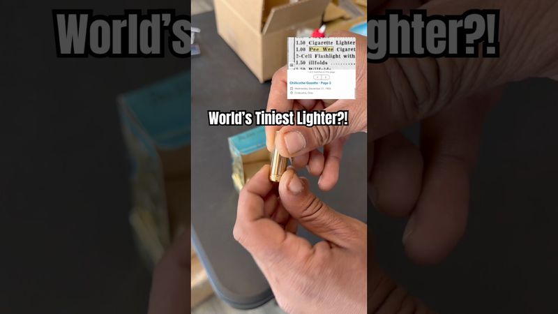 Pee Wee “the Worlds Smallest Lighter” Pee Wee “the Worlds Smallest Lighter”