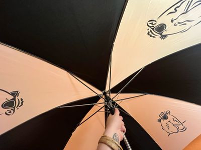 1990s Camel Smokin Joe Pop Art Umbrella