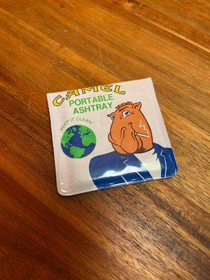 1990s Camel Portable Ashtray