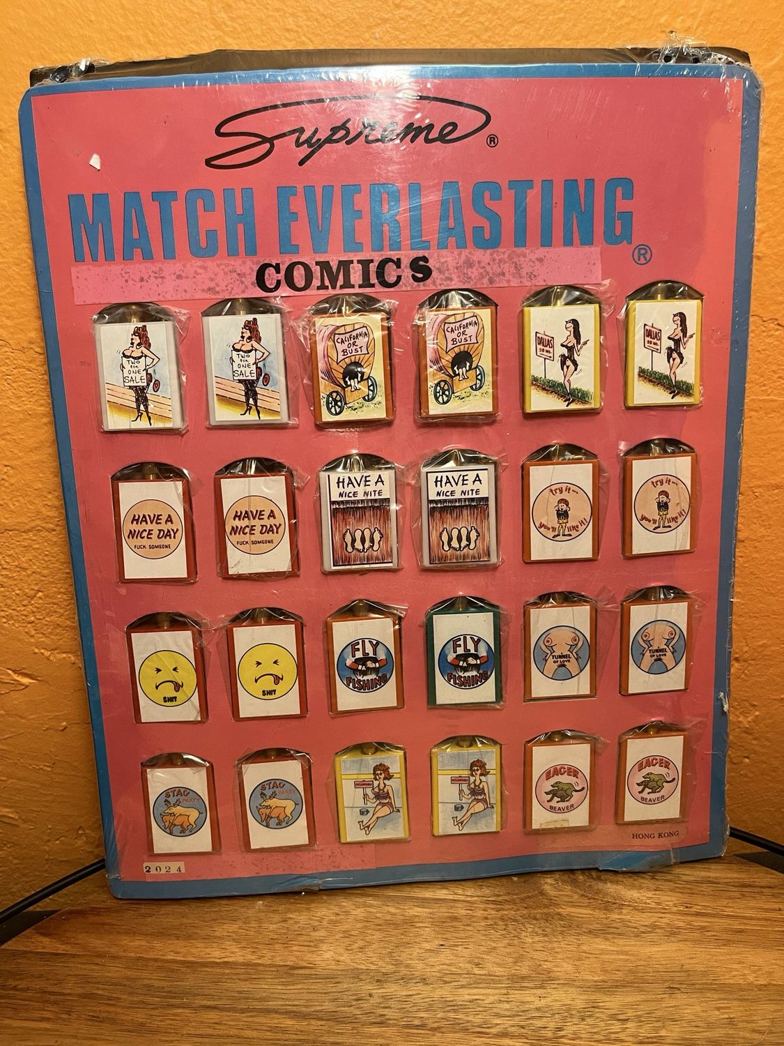 Supreme Brand Edgy Permanent Match - Have A Nice Day