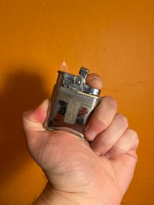 Customized Initials Ronson Whirlwind Lighter