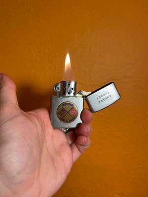 Ankara Turkey Jusmmat Army Element Militaria Flip Top Lighter