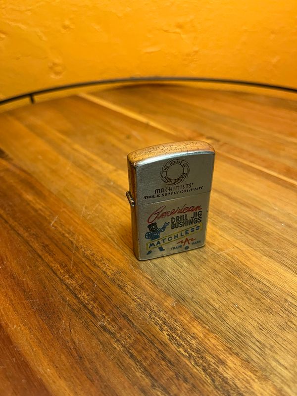 The House Of High Speeds Machinists American Drill Jig Bushings Flip Top Lighter