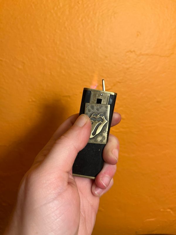 Rolling Stones Butane Torch Lighter