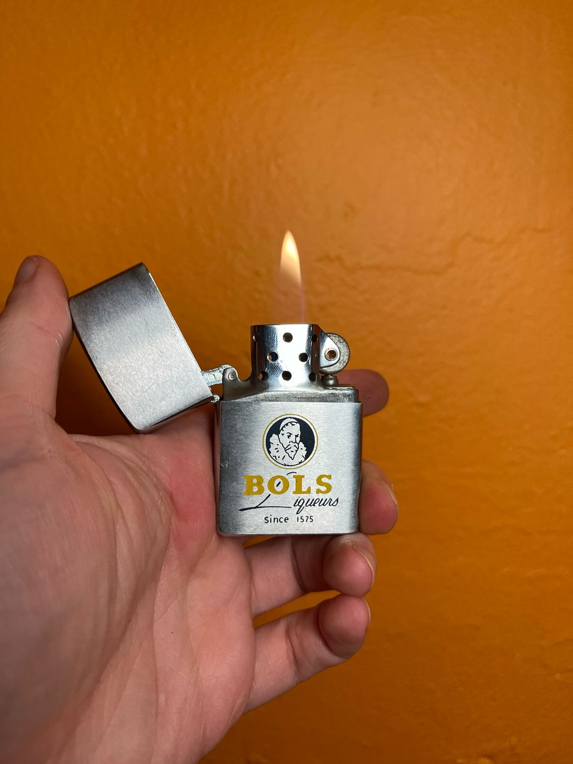1959 Bols Liquors Since 1575 Zippo Lighter