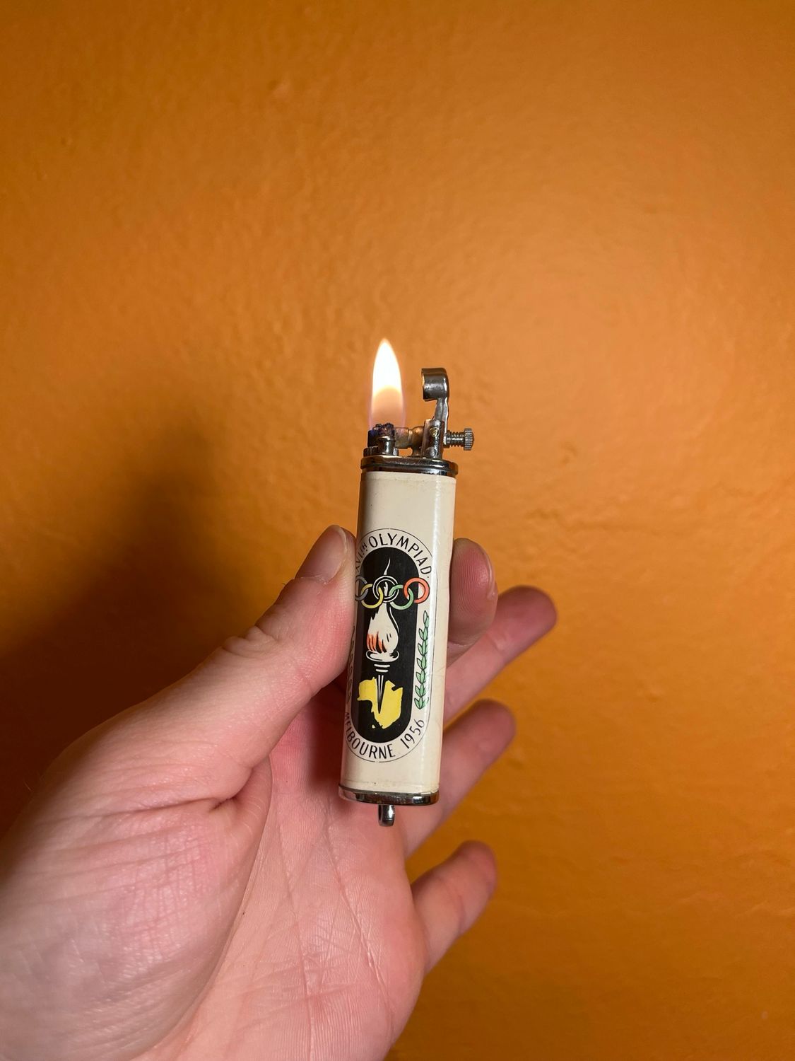 1956 Melbourne Australia Olympics Lighter