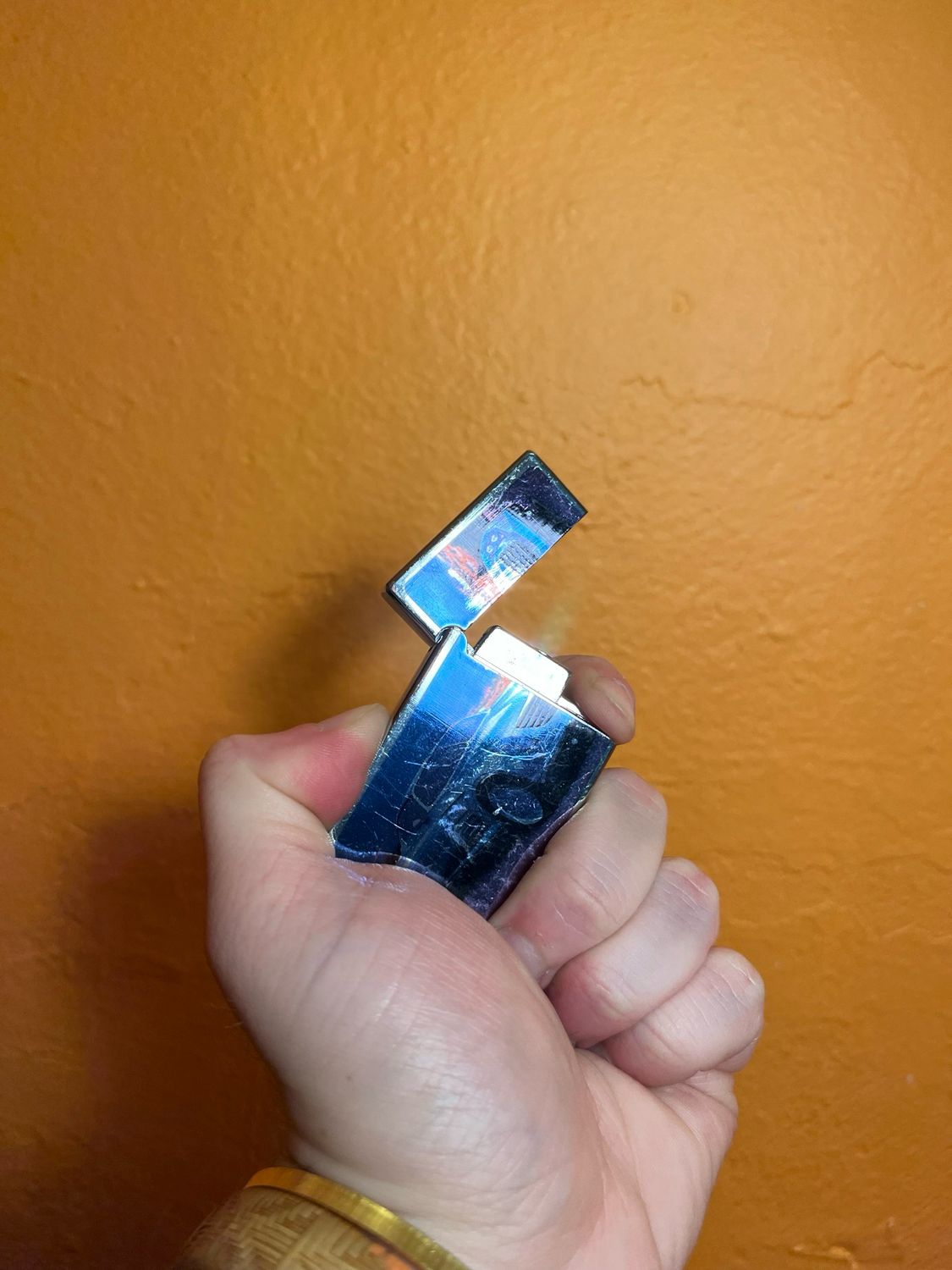 Y2K Reflective Car Torch Lighter