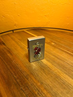 West Coast Choppers Roses Flip Top Lighter