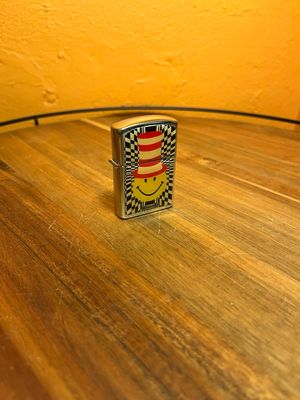 1996 AADLP Rave Smiley Face Flip Top Lighter