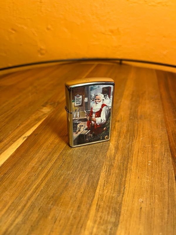 2011 RJ McDonald Santa Christmas Zippo Lighter