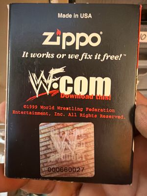 1999 WWF Zippo