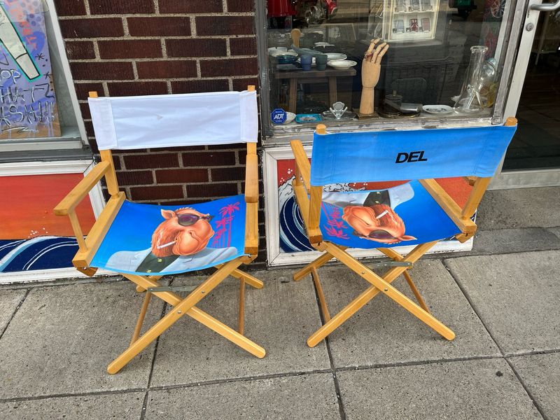1990s Camel Smokin Joe Custom Director’s Chair