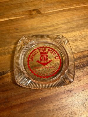 Charles Bean Music Co Quincy Ashtray