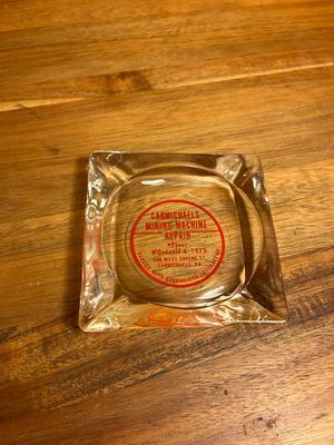 Carmichaels Mining Machine Repair Carmichaels PA Ashtray