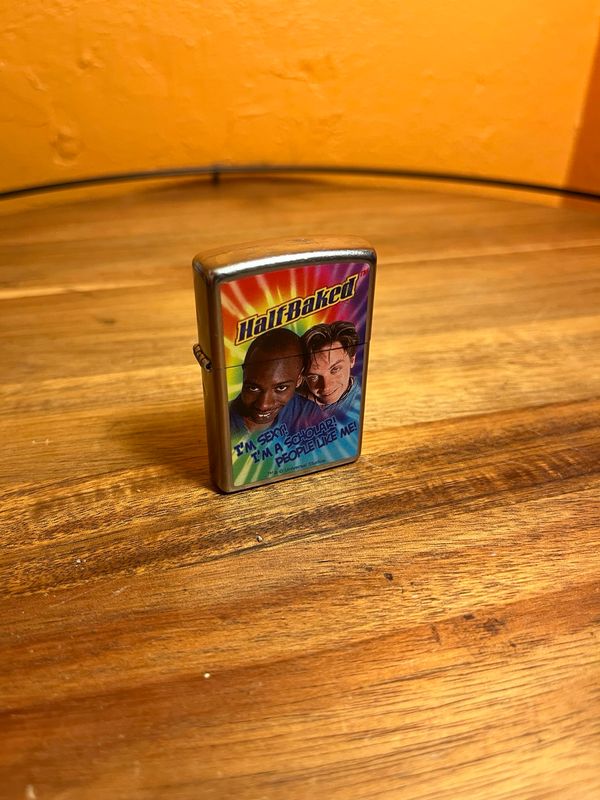 2012 Half Baked I’m Sexy I’m A Scholar People Like Me Sealed Unstruck Zippo Lighter