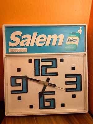 Salem Menthols Promo Clock