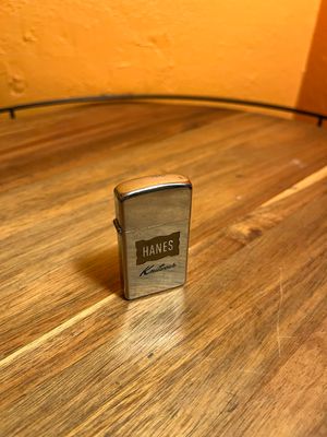 1963 Hanes Knitwear Zippo Slim Lighter