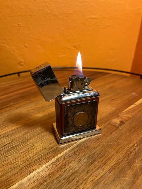 1959 25th Lincoln Day Pilgrimage Springfield IL Table Lighter