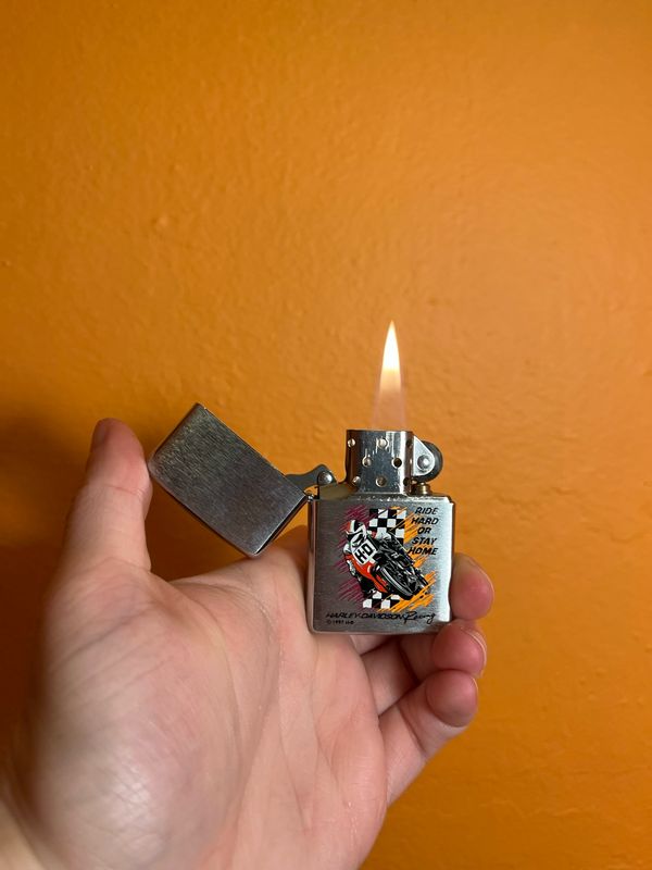 1997 Harley Davidson Racing Zippo Lighter