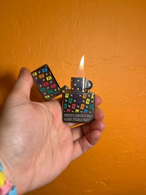 2019 Camel Cyrillic Text Zippo Lighter