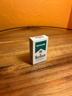 Marlboro Lights Menthol Carton Matchbox