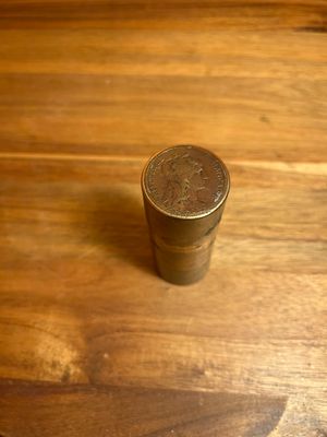 Antique French Coin Trench Table Lighter